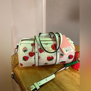 Juicy Couture Strawberry mini barrel Bag